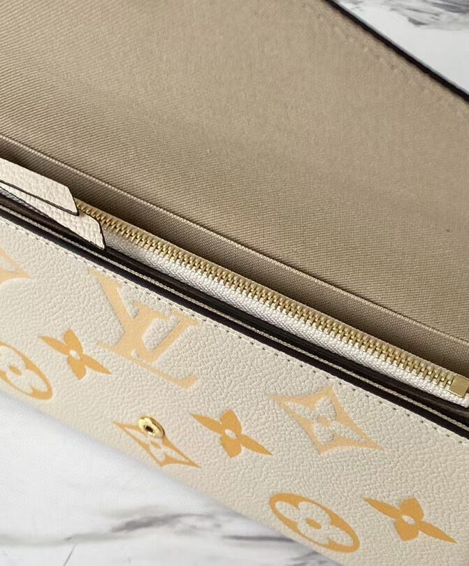 Louis Vuitton Felicie Pochette M80498 Cream